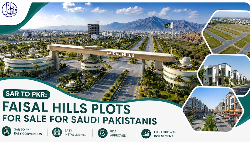 Faisal Hills Plots for Sale for Saudi Pakistanis