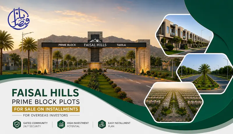 Faisal Hills Faisal Hills Prime Block Plots on Installments for Overseas