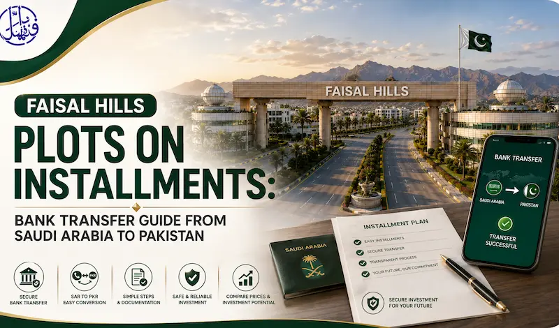 Faisal Hills Plots on Installments: Complete Bank Transfer Guide from Saudi Arabia to Pakistan