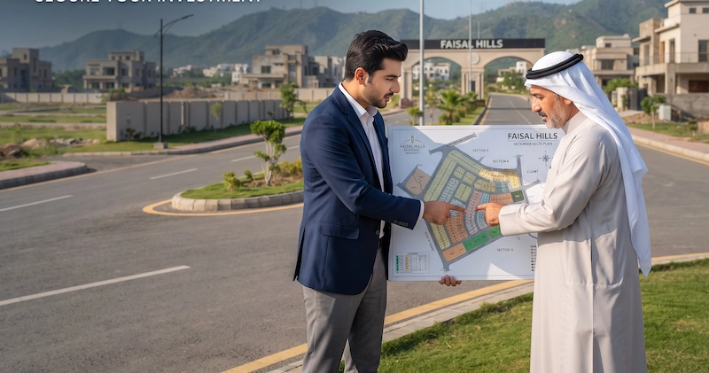 Safe plot buying in Faisal Hills with verified NOC